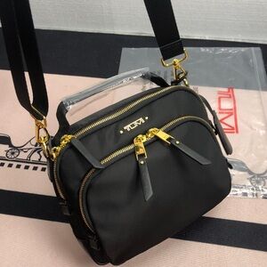 TUMI Black Crossbody Bag